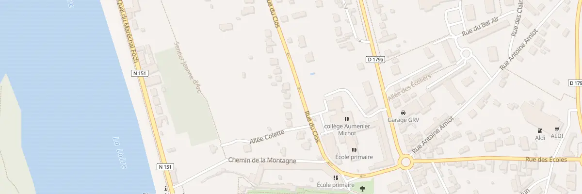 Plan du 13 Rue du Clos à La Charité-sur-Loire