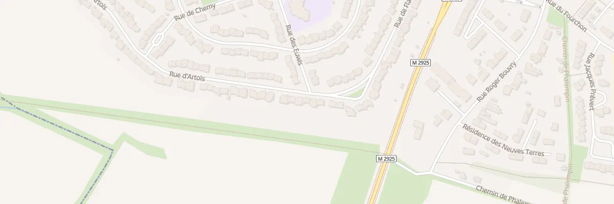 Plan du 6 Rue de Flandre à Seclin