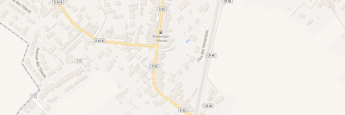Plan du 97 Rue du Gen de Gaulle à Phalempin