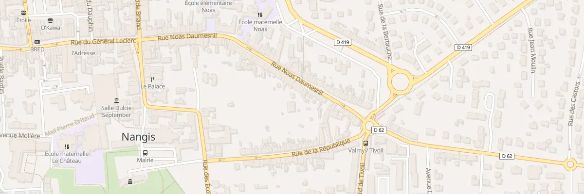 Plan du 58 Rue Noas Daumesnil à Nangis
