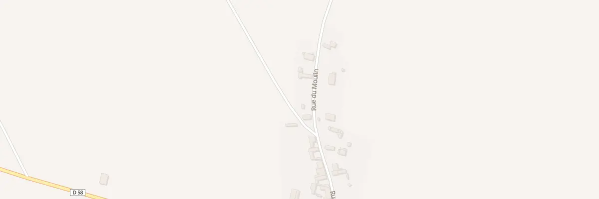 Plan du 15 Rue du Moulin à Équancourt