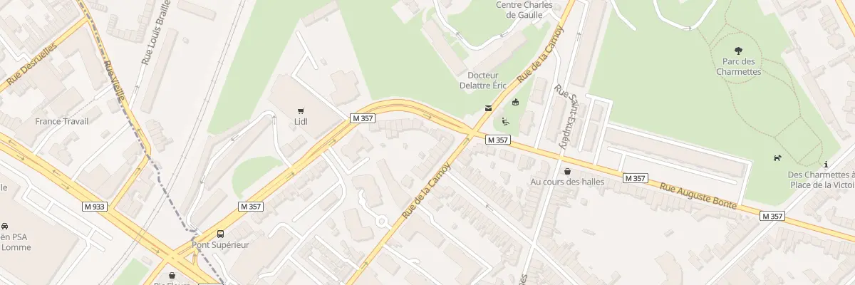 Plan du 216 Rue de la Carnoy à Lambersart