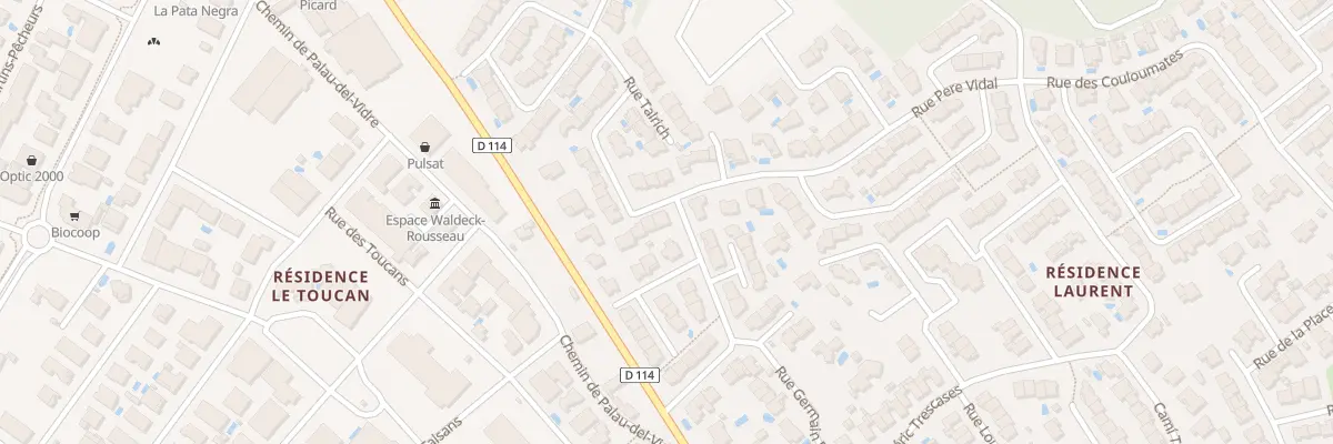 Plan du 30 Rue Pere Vidal à Argelès-sur-Mer