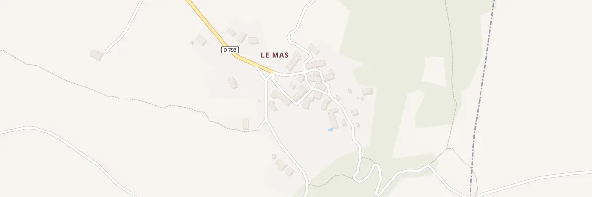 Plan du 5 Pl de la Liberte Le Mas à Aydat