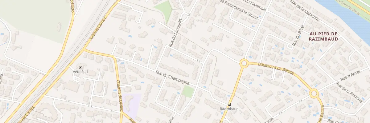 Plan du 18 Rue du Bourbonnais à Narbonne