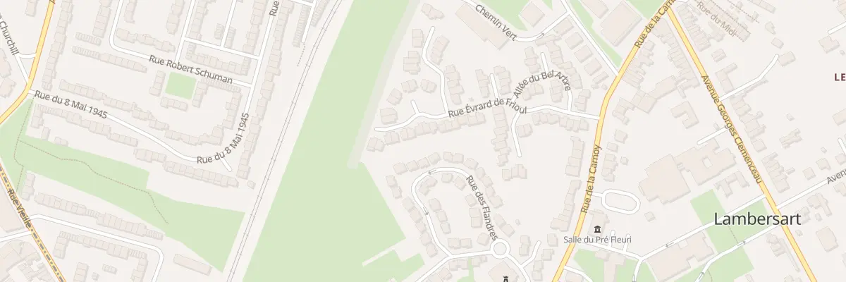 Plan du 87 Rue Évrard De Frioul à Lambersart