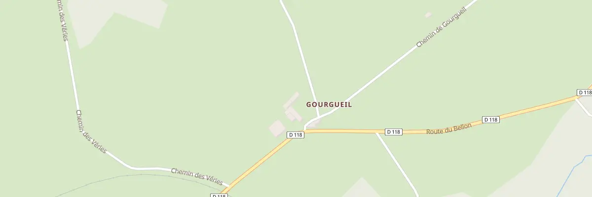Plan du 5 Chem de Gourgueuil à Coutansouze