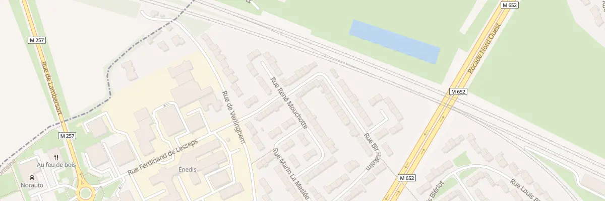 Plan du 32 Rue René Mouchotte à Lambersart