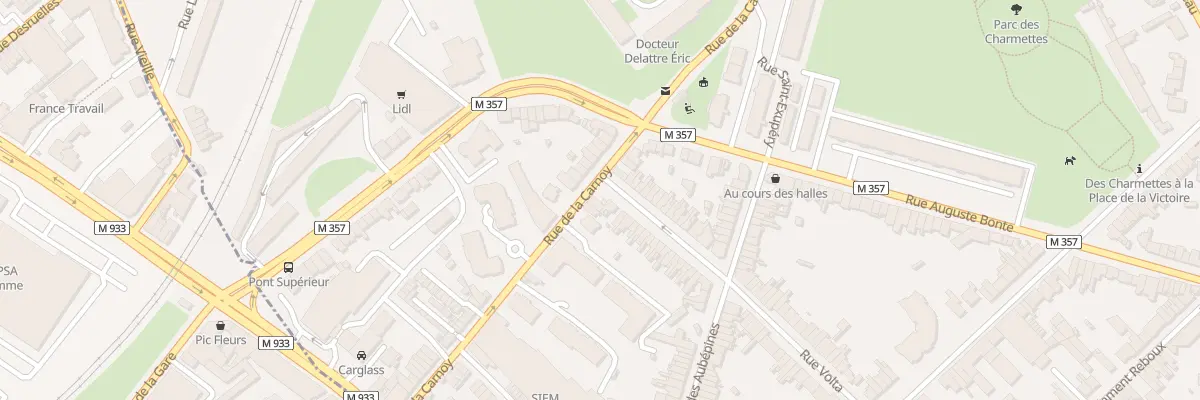 Plan du 215 Rue de la Carnoy à Lambersart