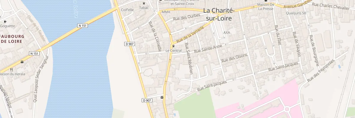 Plan du 19 Rue des Hostelleries à La Charité-sur-Loire