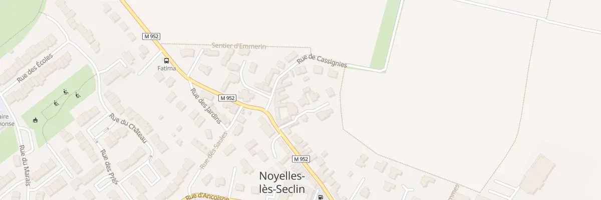 Plan du 18E Rue d’Emmerin à Noyelles-lès-Seclin