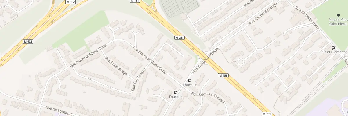 Plan du 90 Rue Gay Lussac à Lambersart