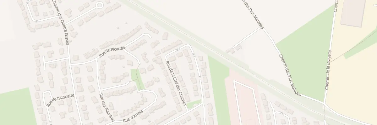 Plan du 35 Rue de la Clef des Champs à Brebières