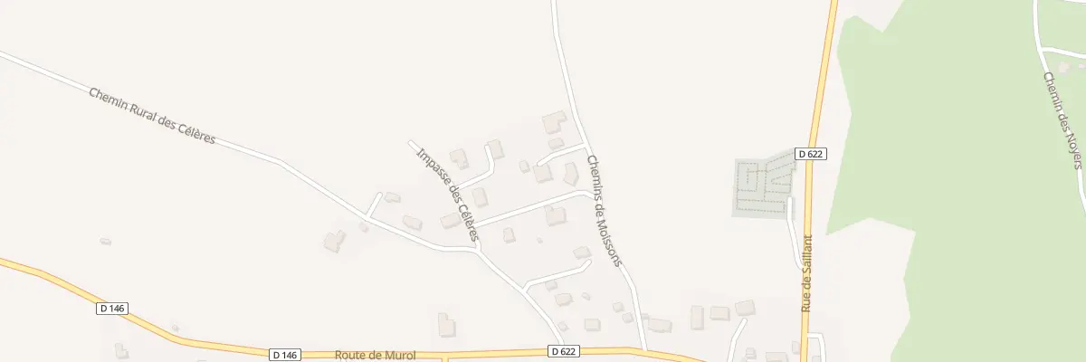 Plan du 5486 Les Celeres à Saint-Diéry