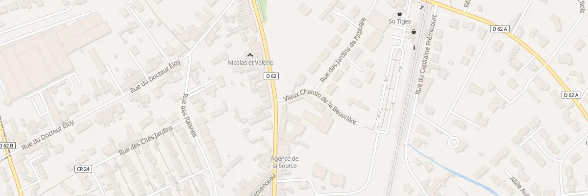 Plan du 5 Rue du Gen de Gaulle à Phalempin