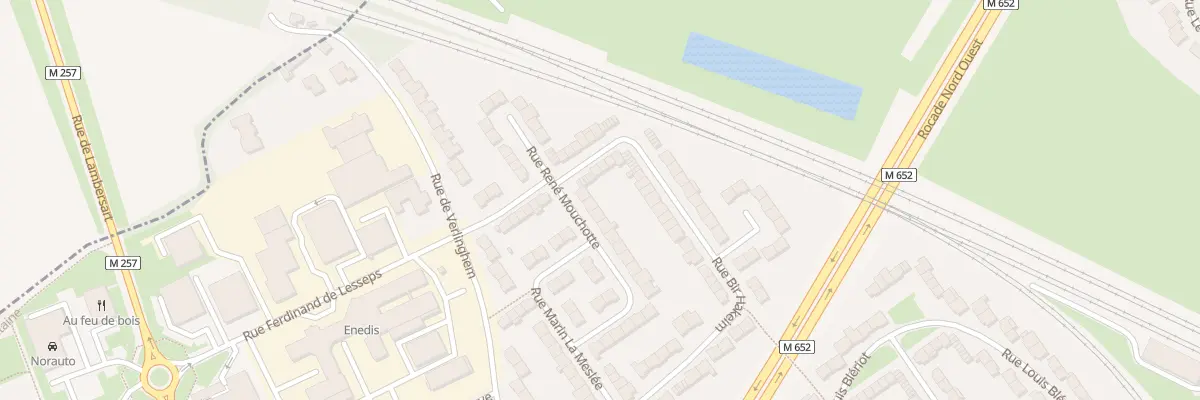 Plan du 30 Rue René Mouchotte à Lambersart