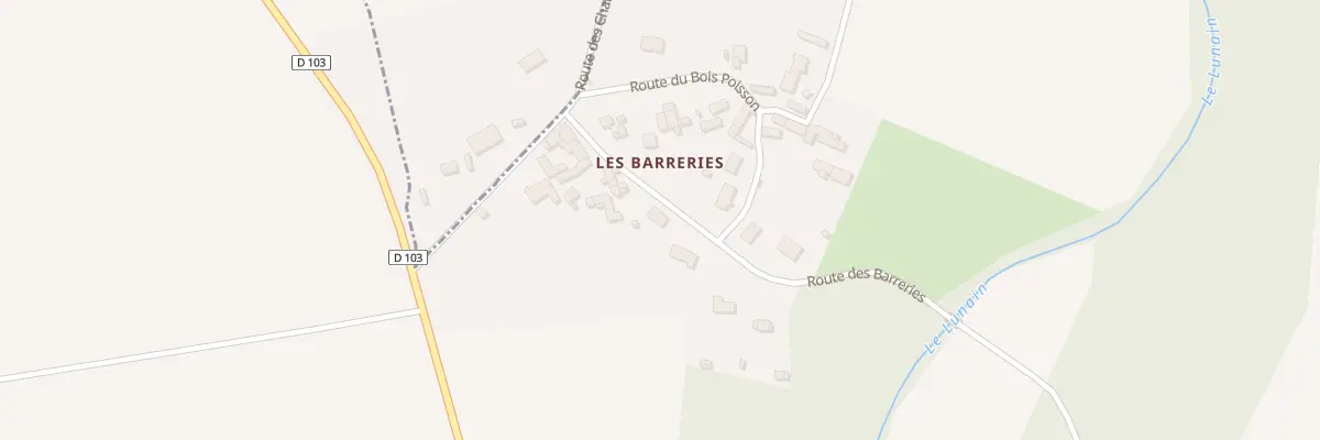 Plan du 10 Rte des Barreries à Montacher-Villegardin