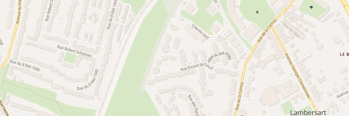 Plan du 116 Rue Évrard De Frioul à Lambersart