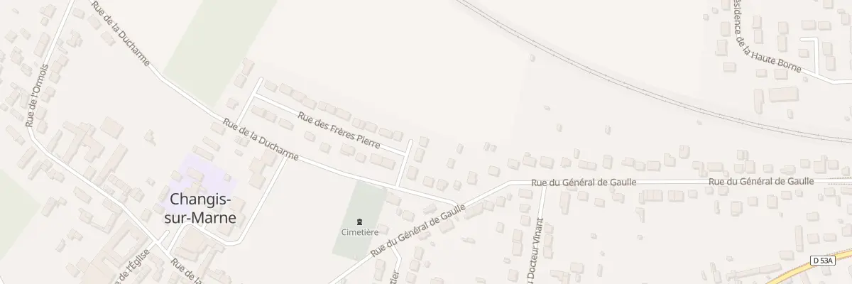 Plan du 6 Rue des Frères Pierre à Changis-sur-Marne