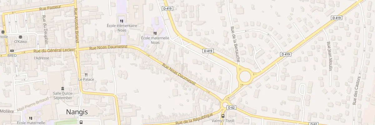 Plan du 43 Rue Noas Daumesnil à Nangis