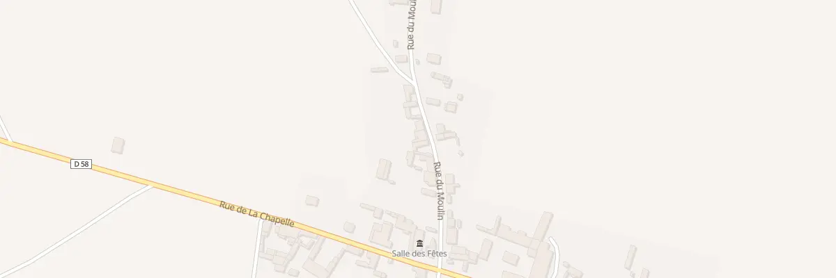 Plan du 5 Rue du Moulin à Équancourt