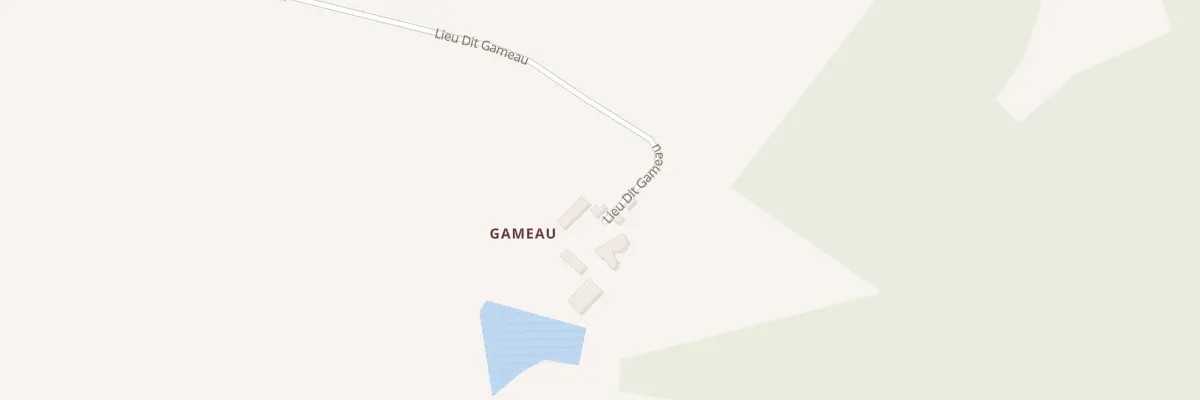 Plan du 2 Gameau au Charme