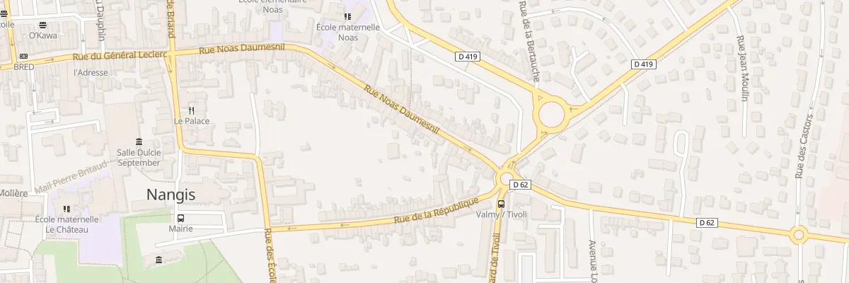 Plan du 64 Rue Noas Daumesnil à Nangis