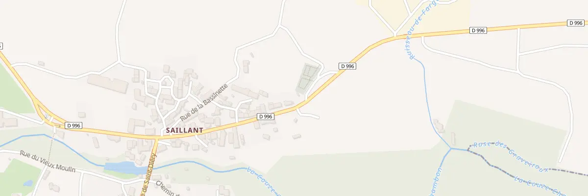 Plan du 5005 Av Jean Parrat Saillant à Saint-Nectaire