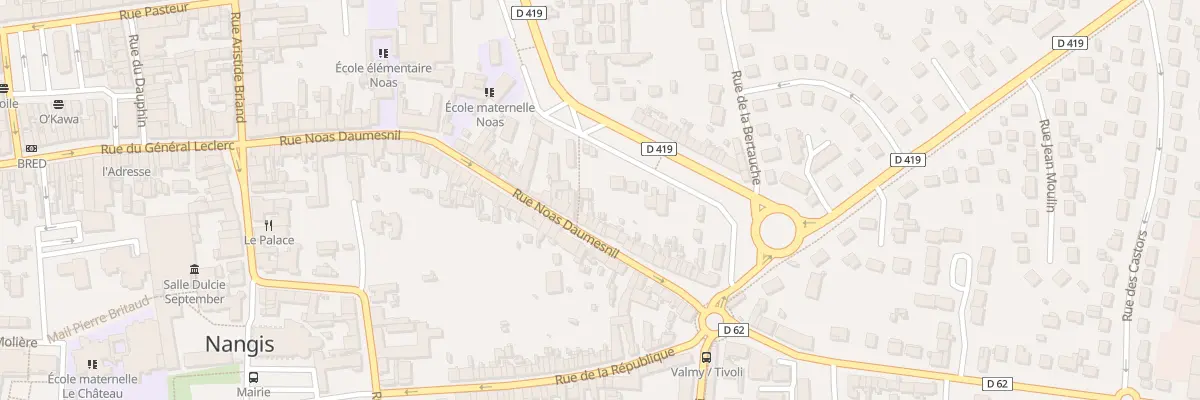 Plan du 45 Rue Noas Daumesnil à Nangis