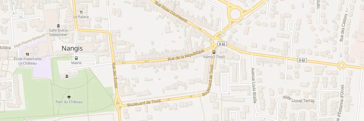 Plan du 38B Rue de la République à Nangis
