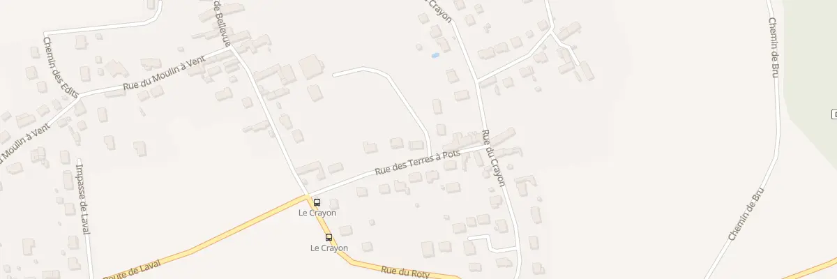 Plan du 8A Rue des Terres à Pots à Salins