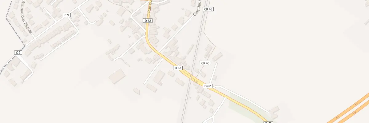 Plan du 123 Rue du Gen de Gaulle à Phalempin