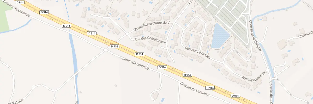 Plan du 14 Rue des Chataigniers à Argelès-sur-Mer