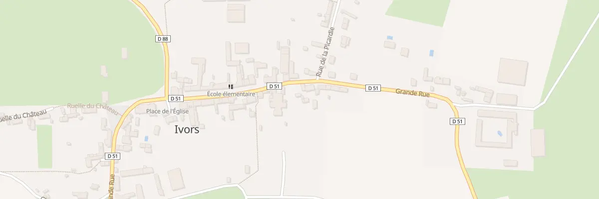 Plan du 26 Rue de la Grande Rue à Ivors