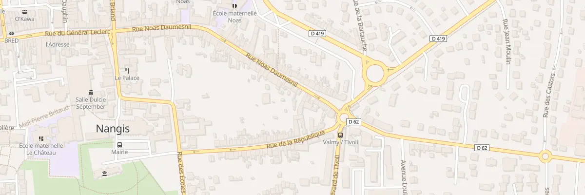 Plan du 66 Rue Noas Daumesnil à Nangis