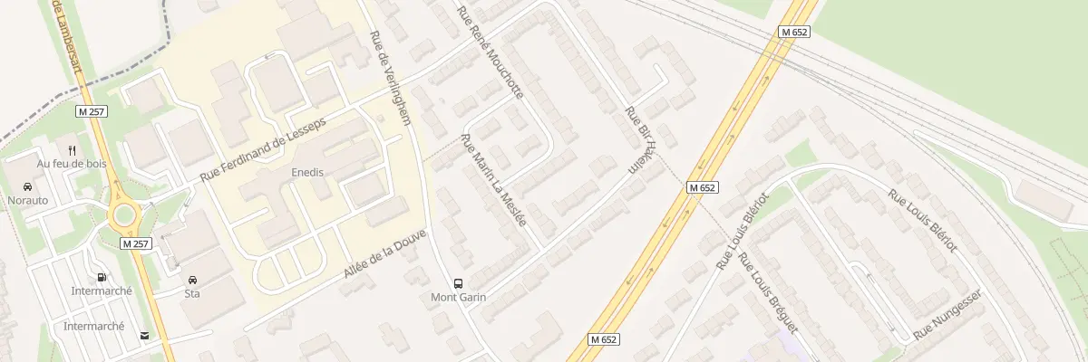 Plan du 6 Rue René Mouchotte à Lambersart