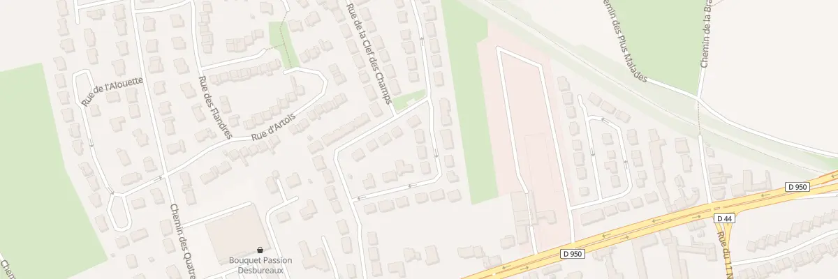 Plan du 49 Rue de la Clef des Champs à Brebières