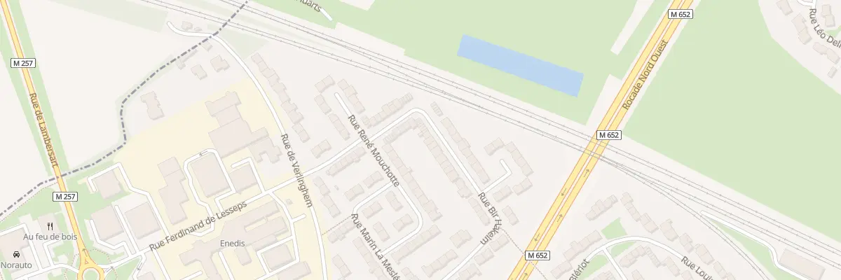 Plan du 71 Rue Bir Hakeim à Lambersart