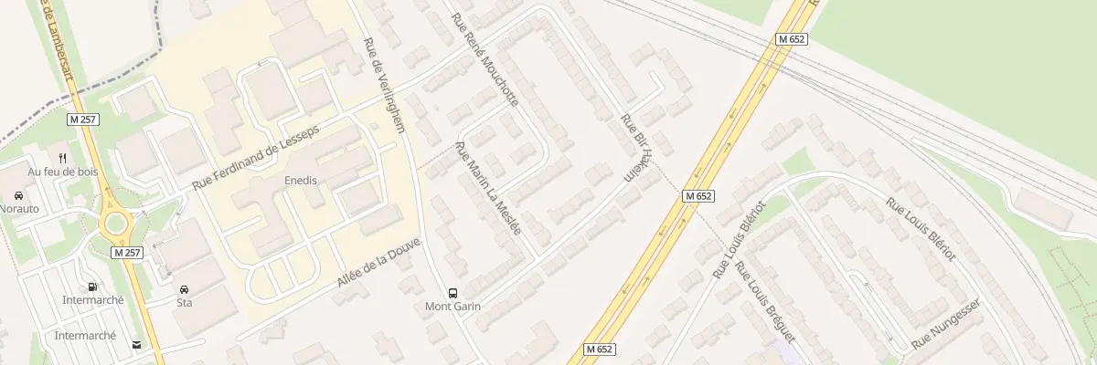 Plan du 8 Rue René Mouchotte à Lambersart