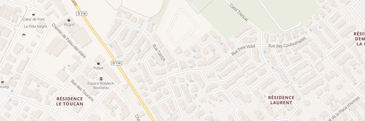 Plan du 13T Rue Pere Vidal à Argelès-sur-Mer