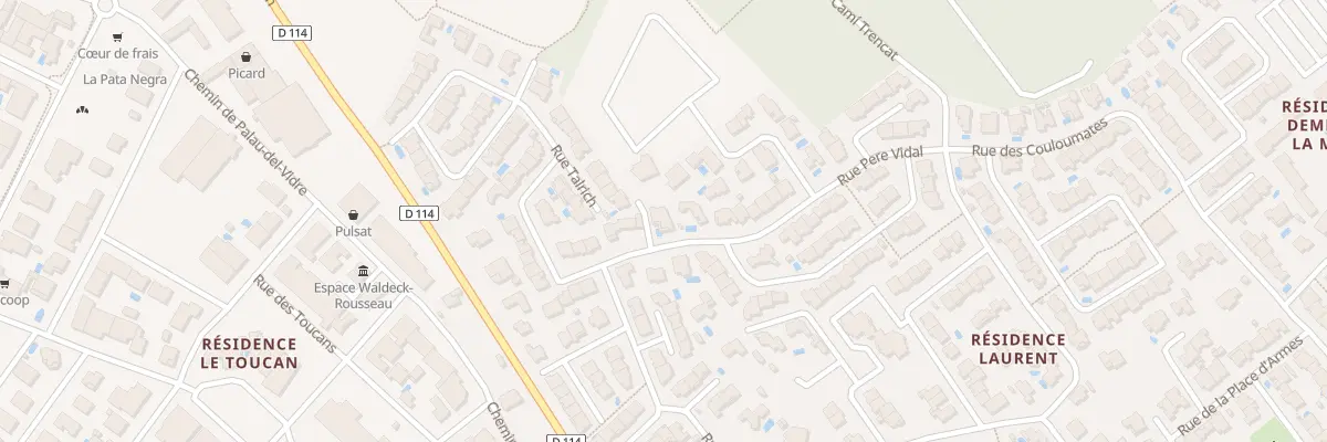 Plan du 15 Rue Pere Vidal à Argelès-sur-Mer