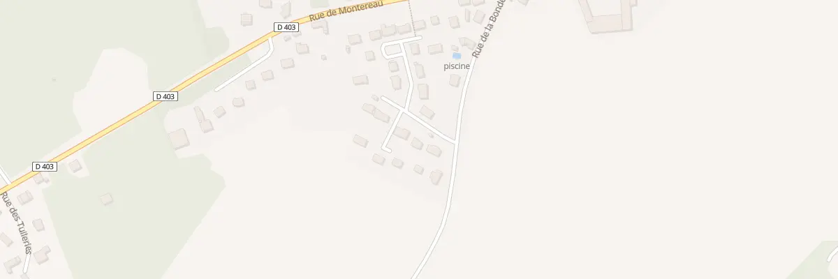Plan du 20 Rue du Bois des Brosses à Salins