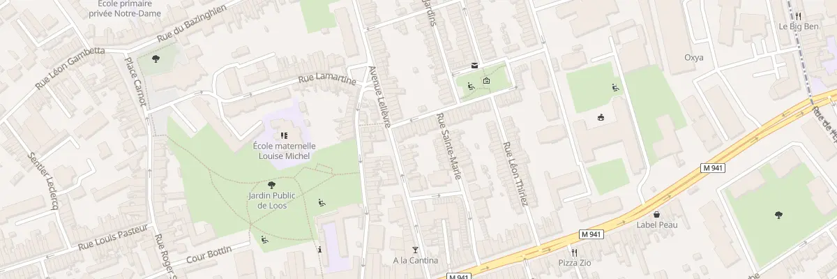 Plan du 10 Rue Neuve à Loos
