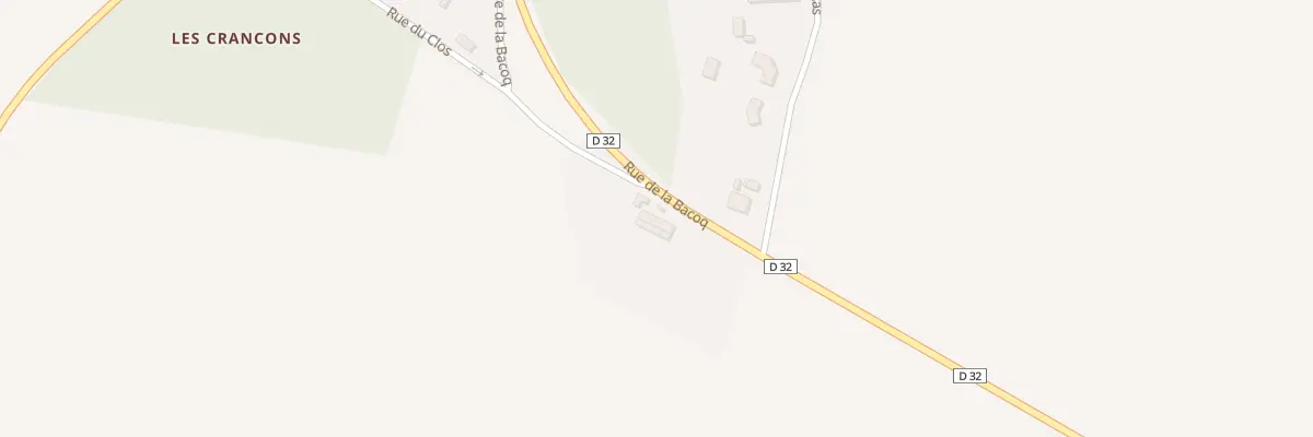 Plan du 486 Rue de la Bacoq à Saint-Hilaire-les-Andrésis