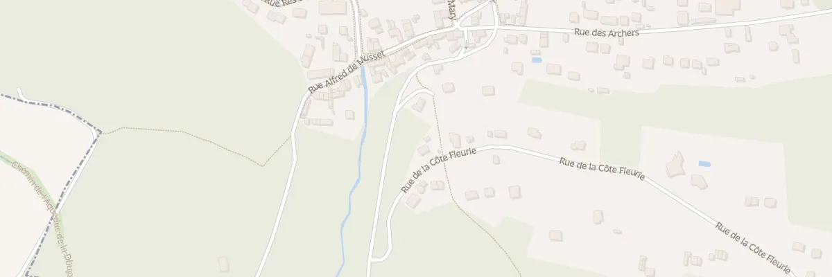 Plan du 1 Rue de la Côte Fleurie à Saint-Jean-les-Deux-Jumeaux