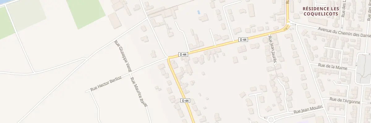 Plan du 29 Rue du Profond Chemin à Brebières