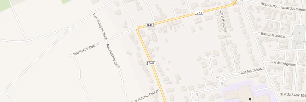 Plan du 13 Rue de Noyelles à Brebières