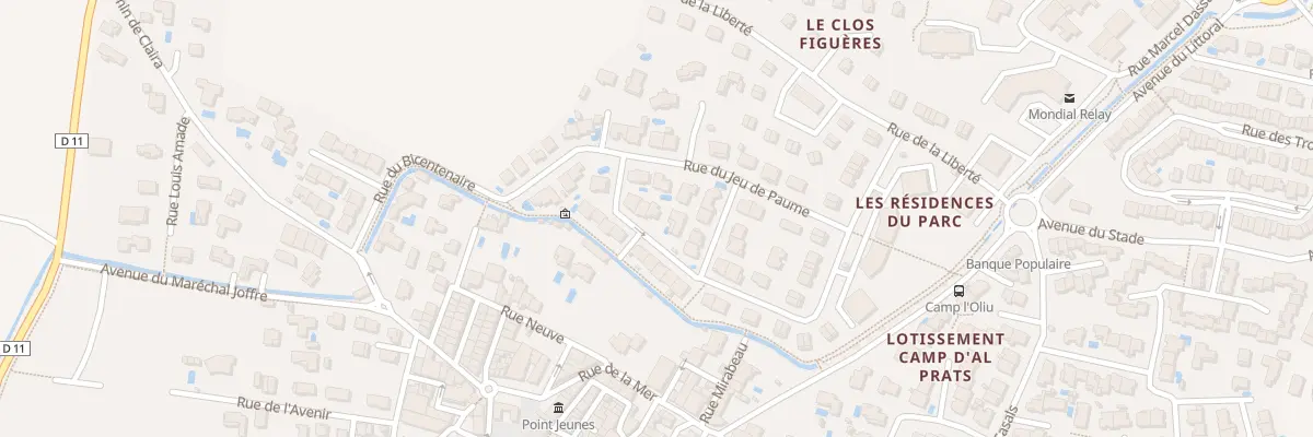 Plan du 5 Rue des Droits de l’Homme à Sainte-Marie-la-Mer