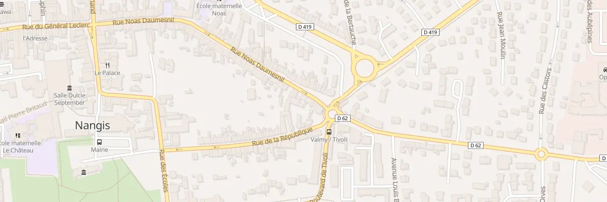 Plan du 72B Rue Noas Daumesnil à Nangis