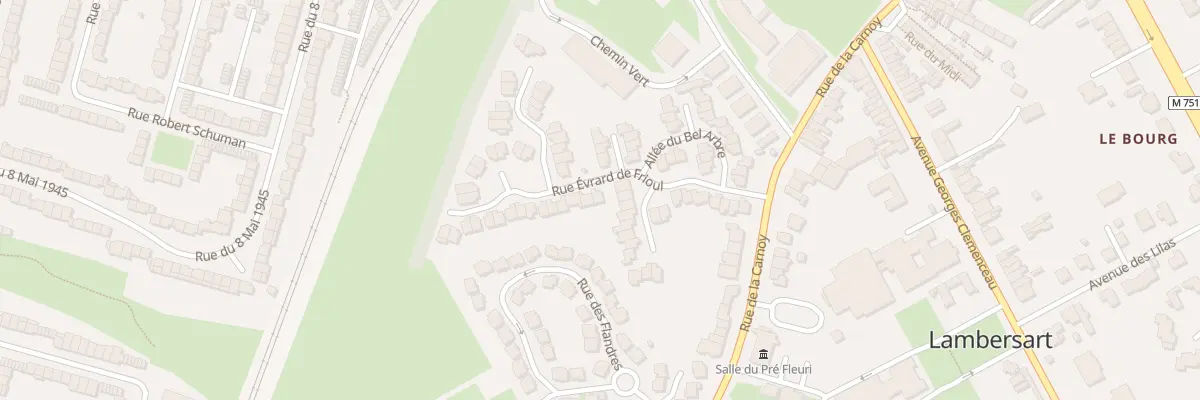 Plan du 53 Rue Évrard De Frioul à Lambersart